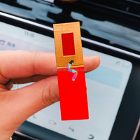 Diffuseur de parfum en plastique en forme de rouge à lèvres pour grille d'aération de voiture, à évaporation naturelle, pour aromathérapie automobile