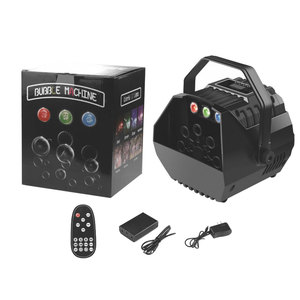 Máy Tạo Bong Bóng Màu Đen Tự Động RGB LED Chuyên Nghiệp Với Bộ Điều Khiển Từ Xa Và Công Suất Cao Tạo Không Khí Mơ Mộng Cho Đám Cưới - Product Image 2