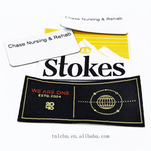 Étiquette de vêtement personnalisée à haute efficacité Logo de marque privée Étiquettes de vêtements pour vêtements - Product Image 2