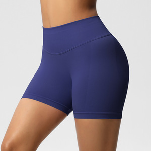 Shorts de Ciclismo de Cintura Alta para Mujer, 3 Pulgadas, Espalda en V, Control de Abdomen, Sin Efecto Camel Toe, Transpirables, para Correr, Yoga, Gimnasio, OEM ODM - Product Image 6