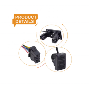 Sw900 <span class=keywords><strong>LCD</strong></span> Hiển Thị Meter Bảng Điều Khiển 24/36/48V E-Xe Đạp Điện Xe Đạp Scooter Tốc Độ Thời Gian Điện Nhiệt Độ Hiển Thị SM Cắm - Product Image 3