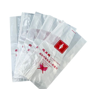 Usine de gros LDPE haute barrière sac de serviettes hygiéniques pour les femmes sac en plastique pour les commodités de l'hôtel - Product Image 1