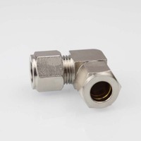 Coude de tuyau de brumisation en laiton argenté haute pression 3/8 pouce 9,52 mm pour système de refroidissement extérieur de jardin, pression maximale 200 bars