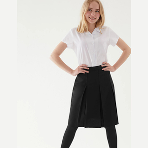 Fabricant d'uniformes OEM Guang Zhou Jupe d'école plissée à taille élastique pour filles étudiantes japonaises Uniformes scolaires pour filles - Product Image 1