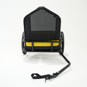 Remorque <span class=keywords><strong>de</strong></span> vélo pour chien, animaux <span class=keywords><strong>de</strong></span> grande taille, capacité 60 kg, chariot pliable pour chien, <span class=keywords><strong>porte</strong></span>-vélo avec roues à dégagement rapide, rangement compact - Product Image 6