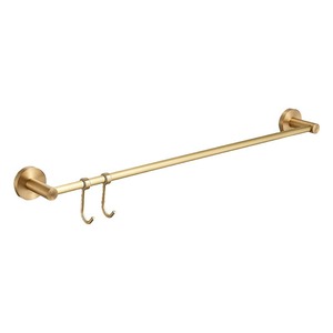 Toallero de cobre Faber, color dorado, capacidad de carga de 15 kg, barra de almacenamiento para baño con ganchos para toallas y accesorios - Product Image 5