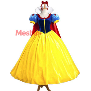 Costume de Jeu de Rôle Blanche-Neige MS, Uniforme de Cosplay Petit Chaperon Rouge, Robe de Scène pour Femme Adulte pour Fête d'Halloween - Product Image 1