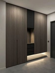 Meuble de banc à chaussures en bois massif haut de gamme meubles sur mesure pour l'entrée du salon étagère à chaussures de séparation respectueuse de l'environnement - Product Image 3