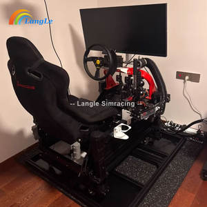 PC <span class=keywords><strong>PS4</strong></span> PS5 Gaming Racing Sim Simulator Cabina <span class=keywords><strong>de</strong></span> conducción para Simorreal G25 G27 G29 G920 Car SC GTR Sim Racing G4 Motion Dynamic - Product Image 1