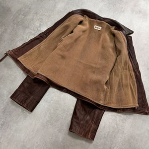 La exclusiva chaqueta de cuero Skull Cross Bone de Design-un estilo único diseñado para Intrepid Explorers-un vendedor popular de EE. UU. - Product Image 4