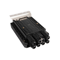 Kotak Distribusi Serat Optik FTTH Tahan Air 288 Core IP68 Panel Patch Jaringan FC ST-F200-H 4 in 4 Out