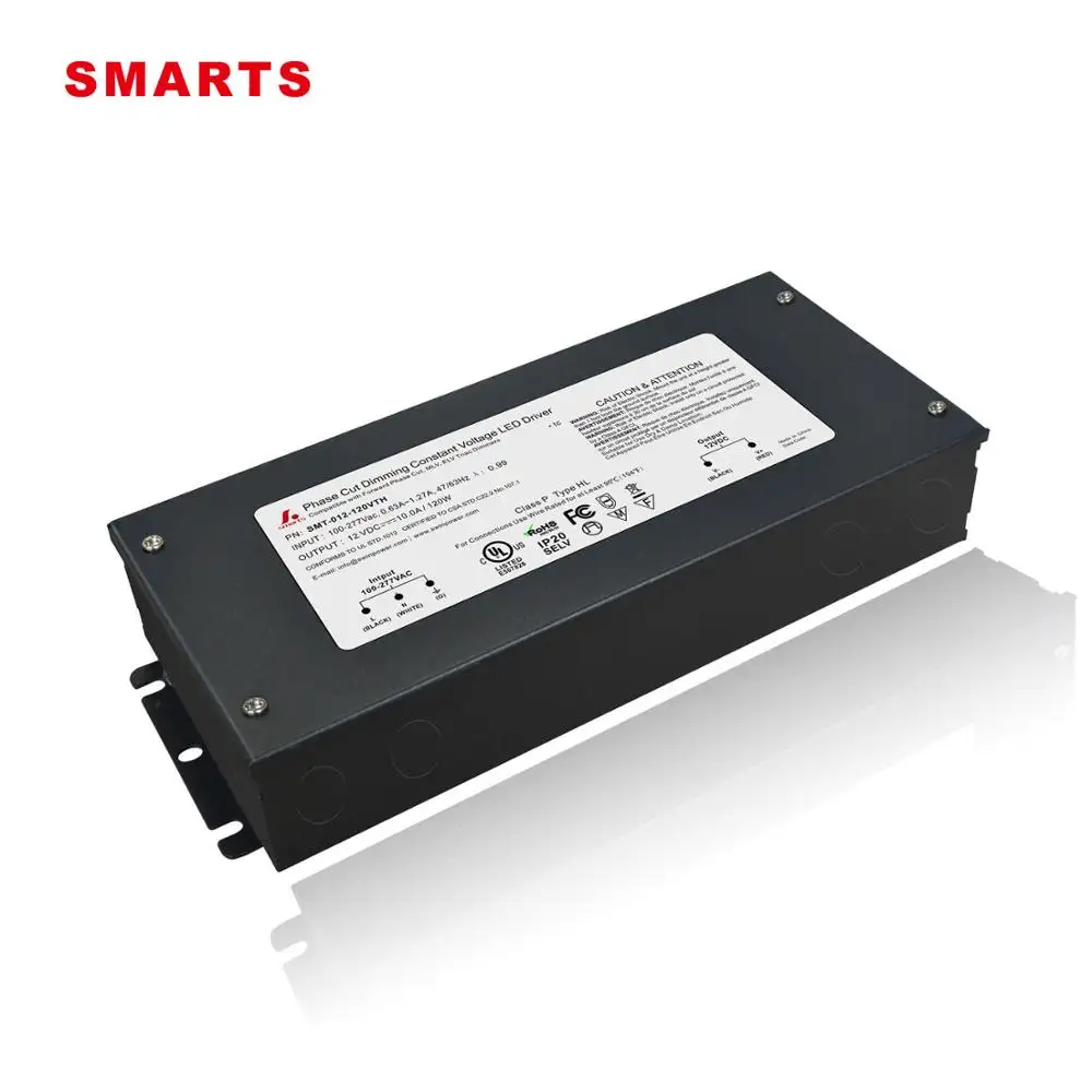 PWM เอาต์พุต led switching power supply 120 w 10 amp 12 v