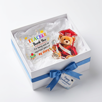 Cadeau de remerciement pour enseignants : Puzzle Ours, Plaque Acrylique avec Impression UV, Écologique, Souvenirs de Remise des Diplômes de la Classe 2026, Vente en Gros