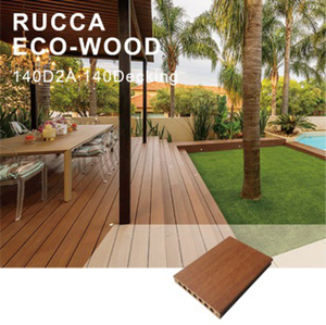 New Style Factory Direct 140*25mm WPC Wood Plastic Composite Flooring Interlocking Decking Tiles