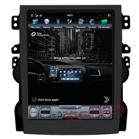 Lecteur DVD de voiture de style Tesla de 10,4 pouces pour Chevrolet Malibu 2012-2014, écran vertical, lecteur DVD de voiture Android, navigation GPS