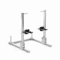 Support d'entraînement réglable en acier inoxydable 304 pour haltères, banc de musculation, rack auxiliaire pour l'entraînement de force, modèle commercial pour la musculation pectorale
