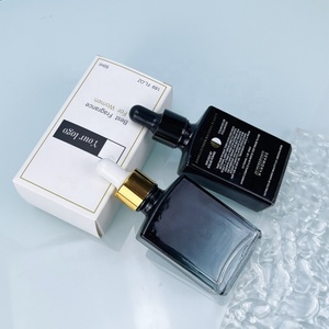 ขวดเซรั่มสำหรับผมและเครา น้ำมันหอมระเหย ขวดแก้วแบบหยดพร้อมหลอดหยด 30 มล. 50 มล. ทรงกระบอกไหล่แบน สำหรับบรรจุภัณฑ์ผลิตภัณฑ์ดูแลผิว - Product Image 6