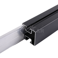 Extension en aluminium pour rails de 40 x 40 mm, connecteur de profil PV, raccord de rail, montage solaire
