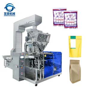 Dried mango packing machine in zip pocket