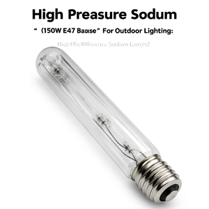 Lampada tubolare al sodio ad alta pressione 150W con attacco E40 per illuminazione esterna - Product Image 2