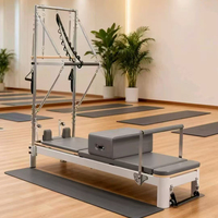 Semi-cerceau en aluminium, le meilleur équipement professionnel de fitness, d'exercice et de yoga pour salle de sport commerciale, Reformer de musculation avec tour Pilates