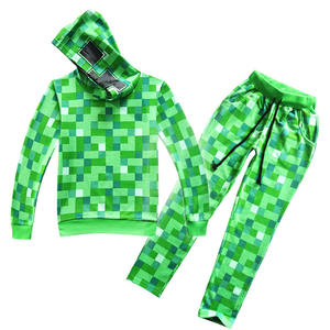 Disfraz de Cosplay de Halloween para Niños AMad ZKids Crawler Creepersw, Sudadera con Capucha Divertida, Chaqueta para Fiesta de Cumpleaños, Armadura Verde C-Cr 2025 Wrl22 - Product Image 2