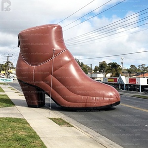 <span class=keywords><strong>Bottes</strong></span> à talons hauts géantes gonflables et lumineuses à LED, attrape-regards, pour la publicité de l'inauguration d'un magasin de chaussures/événement de mode/exposition - Product Image 3