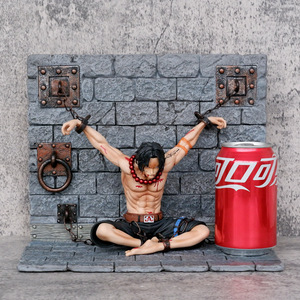 PVC de alta calidad de 22cm para Prison Portgas D <span class=keywords><strong>Ace</strong></span> Anime modelo de dibujos animados figura de acción para colección - Product Image 3