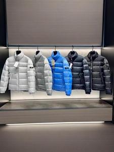 Vêtement d'hiver matelassé à capuche, col mandarin, fermeture éclair, imprimé animal, en toile, pour homme et femme, de haute qualité, en gros, Dioring - Product Image 2