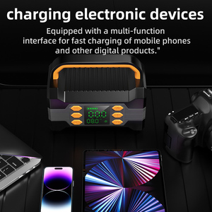 Compresseur d'air portable 4-en-1 1000A, démarreur de batterie 150PSI 12V, charge rapide USB, écran numérique, <span class=keywords><strong>booster</strong></span> de batterie moto/voiture - Product Image 5
