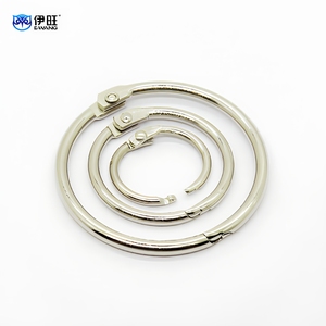 Yiwang แหวนเงิน1.2นิ้วทำจากสเตนเลสสตีลสำหรับใส่สมุดภาพ - Product Image 1