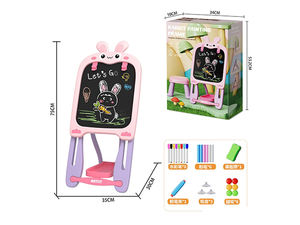 Table de <span class=keywords><strong>dessin</strong></span> et d'écriture éducative pour enfants, avec chaise, motifs lapin et <span class=keywords><strong>chat</strong></span>, pour le puzzle, le <span class=keywords><strong>dessin</strong></span> et la peinture - Product Image 4