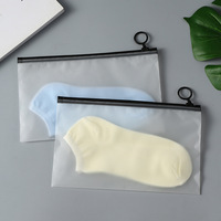 Emballage de vêtements Matt étanche et réutilisable à la poussière Sacs à fermeture éclair EVA biodégradables givrés