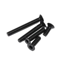Boulon Torx à tête plate en acier au carbone Q195 Q215 qq355 Q275 enduit d'oxyde noir de Zinc ISO14581 CSK