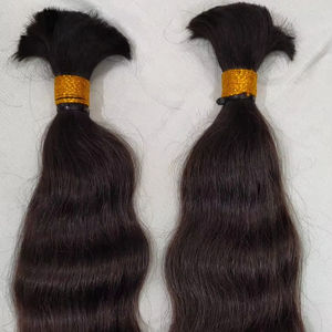 ALVI – Lots de Cheveux Humains Vierges Indiens Remy de Luxe, Style Ondulé Doux, Aspect Soyeux Brillant et Volumineux, Écologiques - Product Image 1