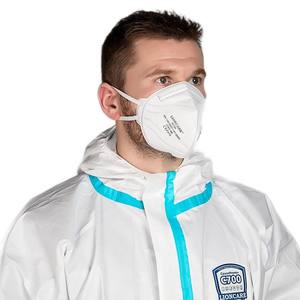 EN14683 masker CE FFP2, masker wajah pelindung NR debu mascarilla dengan lubang hidung elastis - Product Image 2