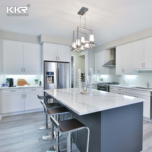 Đá Cẩm Thạch nhân tạo đá calacatta rắn bề mặt đá tấm cho nhà bếp Countertop - Product Image 5