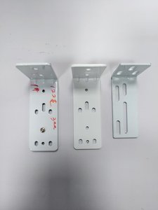Accessoires de rideaux motorisés électriques en gros Rails en S de couleur blanche Support mural à rail unique - Product Image 3