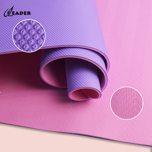 Tapetes de <span class=keywords><strong>Yoga</strong></span> TPE Antideslizantes Ecológicos con Logotipo Personalizado, Producto Duradero y Sostenible - Product Image 5