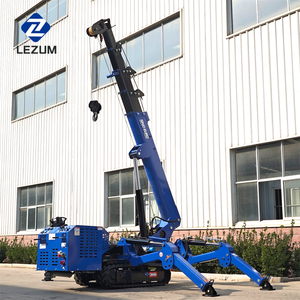 Mini grue araignée à chenilles, directement de l'usine |   Grues à flèche télescopique hydrauliques de 3 tonnes |   Recrutement de revendeurs - Product Image 2