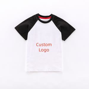 <span class=keywords><strong>T</strong></span>-<span class=keywords><strong>Shirt</strong></span> Estiva Casual in Cotone con Collo Tondo per Bambini e Bambine con Design Stampato e Traspirante - Product Image 2