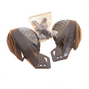 Protectores de Manillar para Motocicleta, Protectores de Manos de Plástico, Forma Aerodinámica, Ligeros, Resistentes al Viento y al Sol, para Todoterreno - Product Image 4
