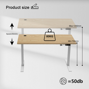 Escritorio de oficina de esquina de precisión ajustable en altura eléctrica - Product Image 5