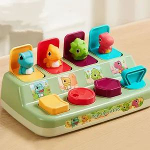 Bé khủng long pop-up đồ chơi sớm phát triển đồ chơi cho Montessori tương tác học tập và chơi trò chơi phổ biến