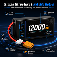Аккумулятор JOTEN 22.2V 6S 12000mAh 25C LiFePO4 полутвердотельный с высокой скоростью разряда и разъемом XT90 для БПЛА, мультироторных дронов и летательных аппаратов