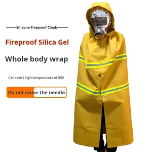 Couverture ignifuge en fibre de verre, ignifuge, isolation thermique, évasion, lutte contre l'incendie commerciale, jaune - Product Image 2