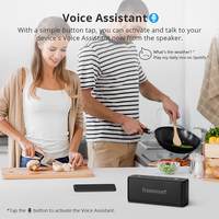 Tronsmart Power Amplifier Mega Speaker nirkabel portabel, Speaker nirkabel 40W, kontrol sentuh, Soundbar, mendukung asisten suara, NFC