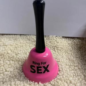 Bell Hand Bar Counter Service Call Bell Regalo de mordaza divertido para parejas Juguete romántico divertido para <span class=keywords><strong>el</strong></span> adorno del hogar Campanas de una sola fiesta - Product Image 5