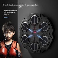 Cible de boxe murale intelligente pour la musique, en PU, pour enfants, entraînement à domicile, soulagement du stress BK891