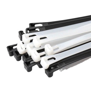 สายรัดเคเบิลไนลอนแบบล็อคตัวเอง 3x100 4x150 5x250 8x200 สีขาว สีดำ สำหรับจัดระเบียบสายไฟอิเล็กทรอนิกส์ - Product Image 2